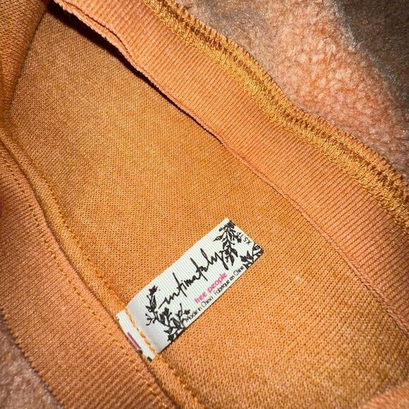 NWTs Free People Movement Kelly Two Piece Set Size XS In Taupe Cognac - Picture 4 of 7